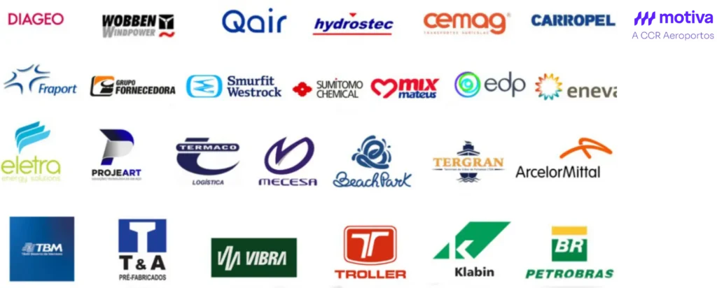 Principais clientes - Sucata Aeroporto