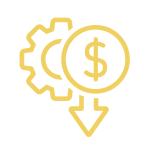 Redução de custos - icone - Sucata Aeroporto