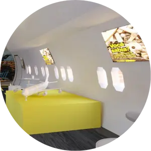 Painéis e maquetes - Sucata Aeroporto